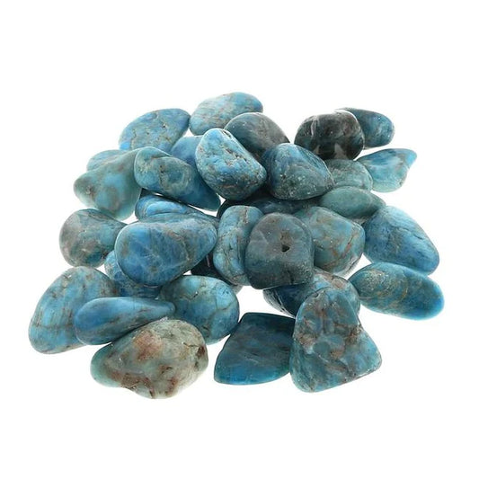 Apatite Blue Tumbled Stones
