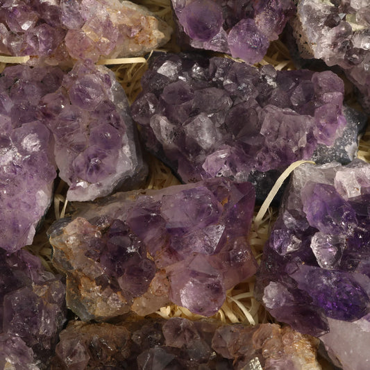 Amethyst A Cluster Pieces