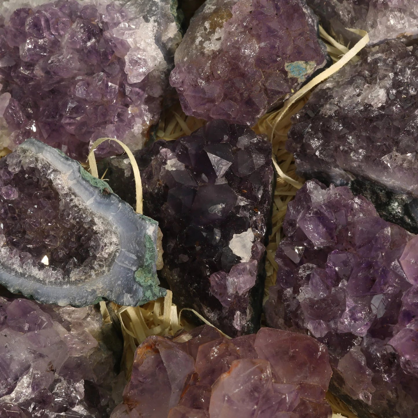 Amethyst A Cluster Pieces