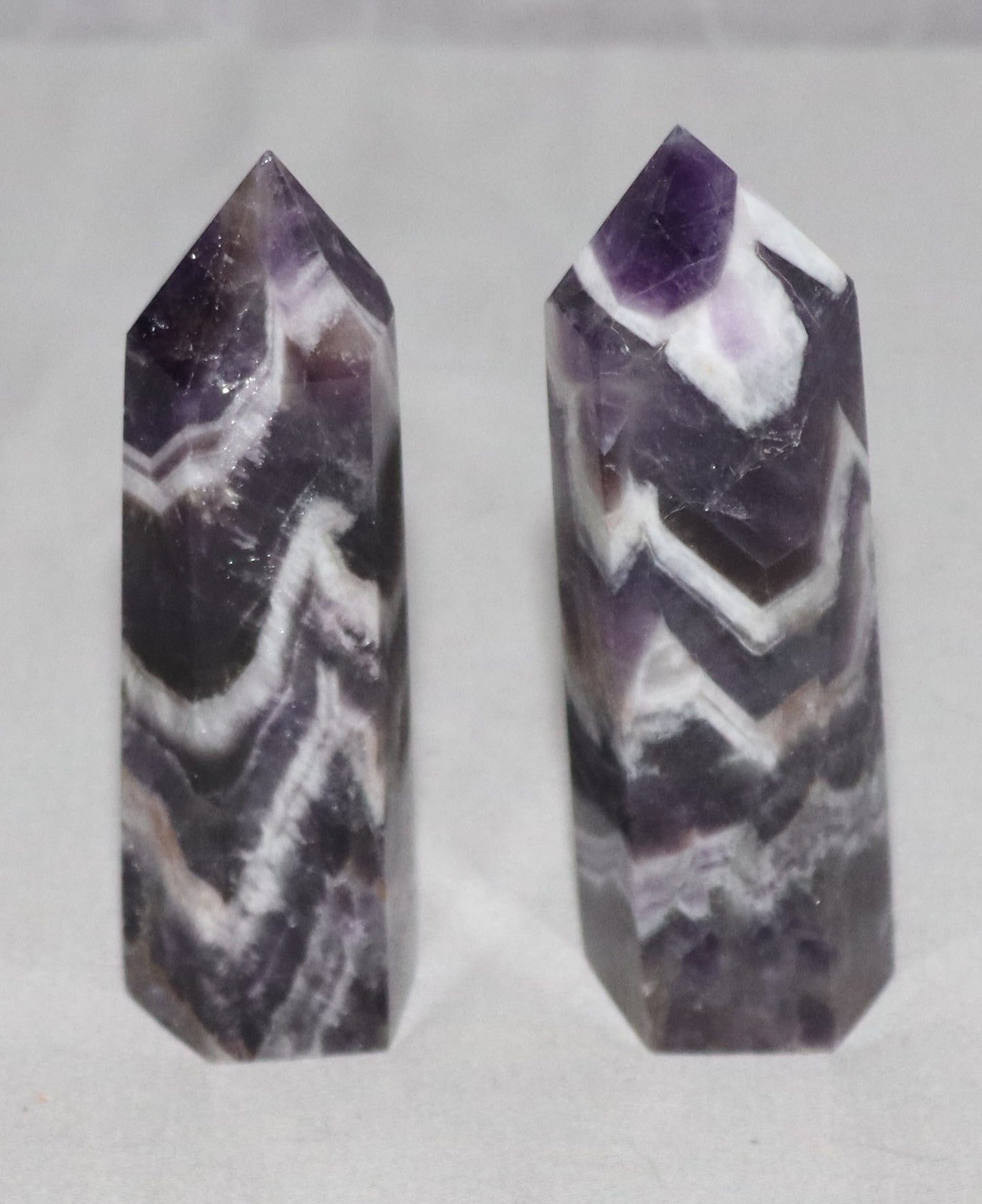 Chevron Amethyst (2.5-3.5″)