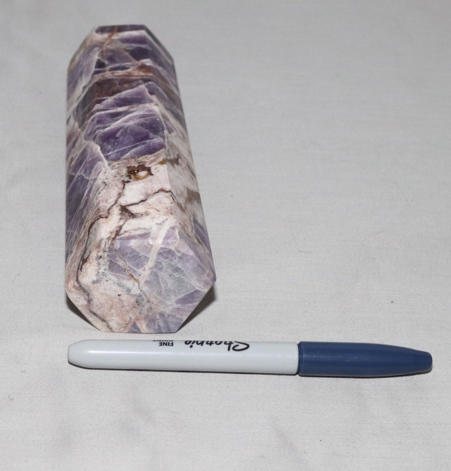 Chevron Amethyst (7-10")