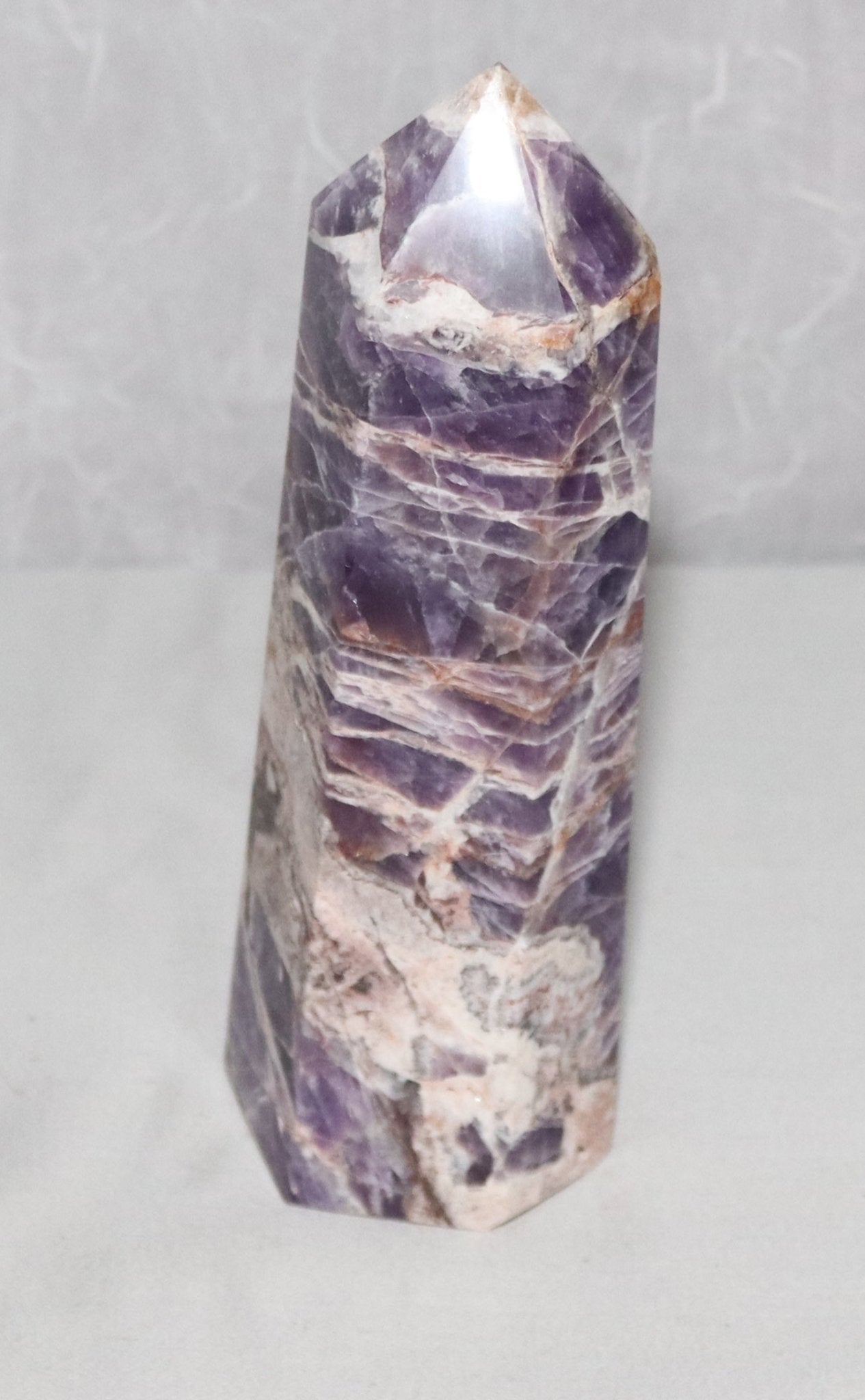 Chevron Amethyst (7-10")