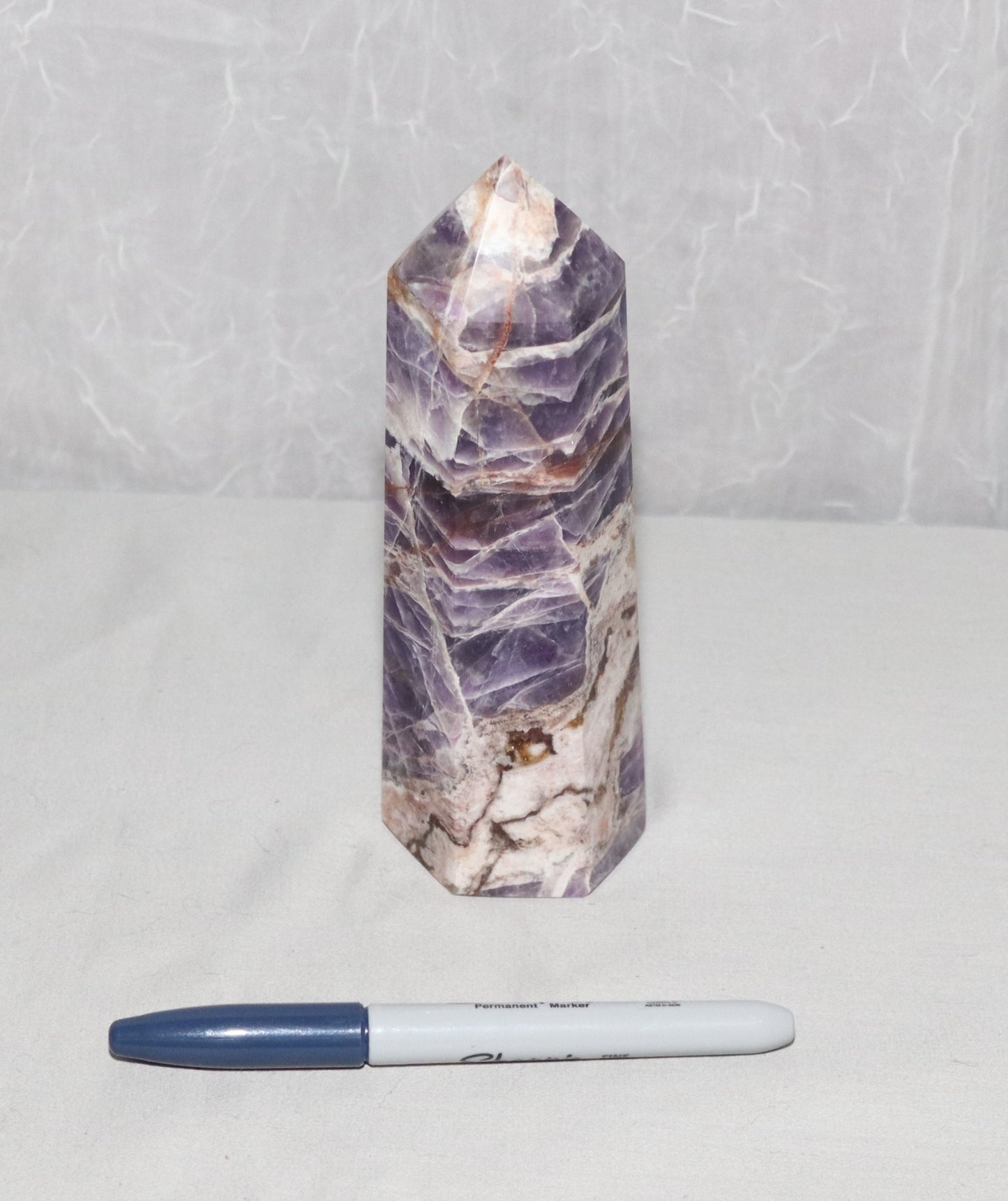 Chevron Amethyst (7-10")