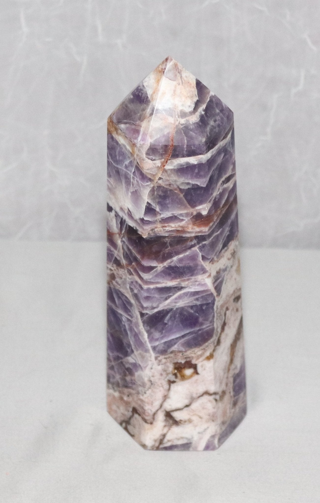 Chevron Amethyst (7-10")