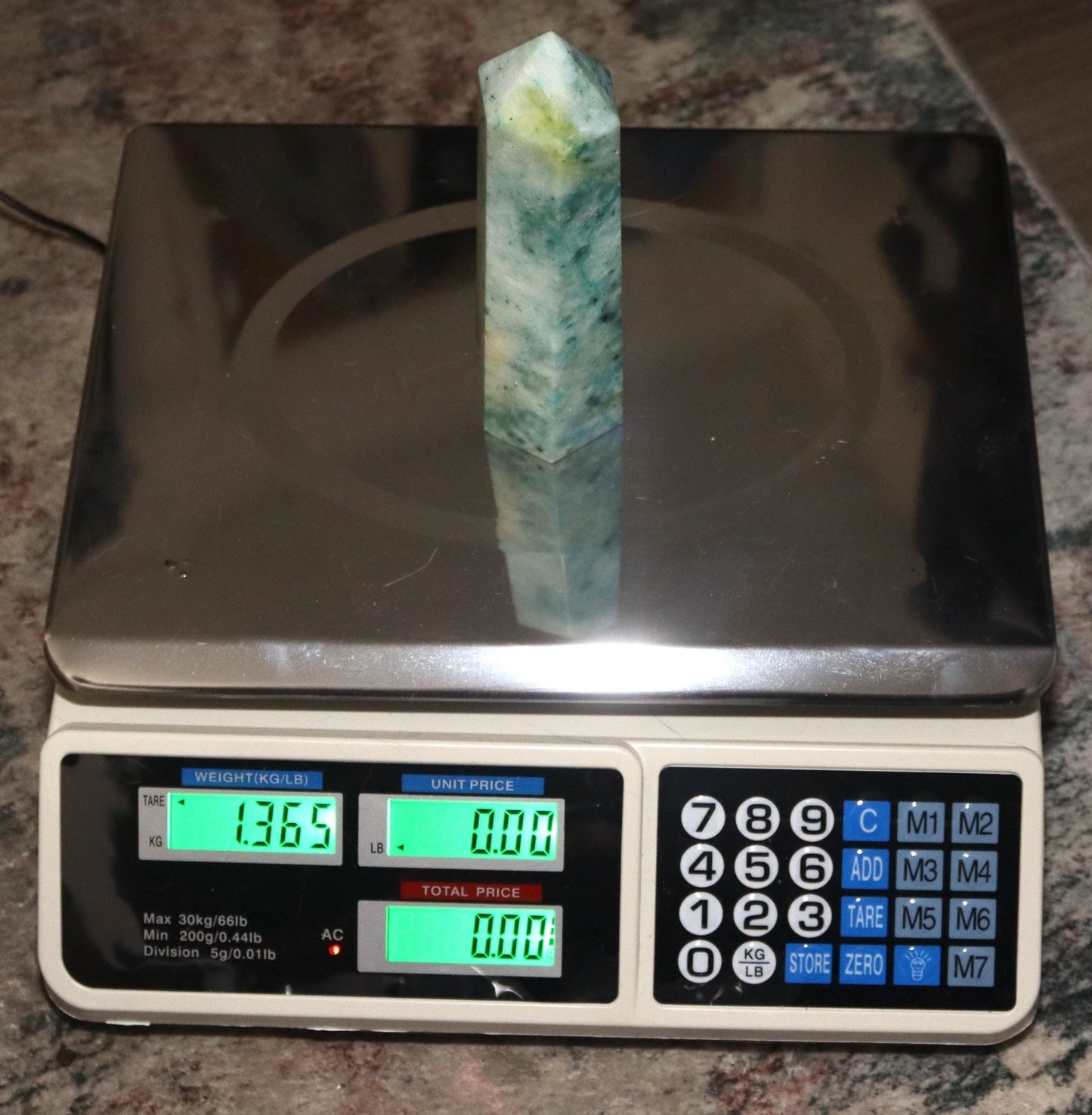 Chrysocolla Obelisk (7.75-15.75″)