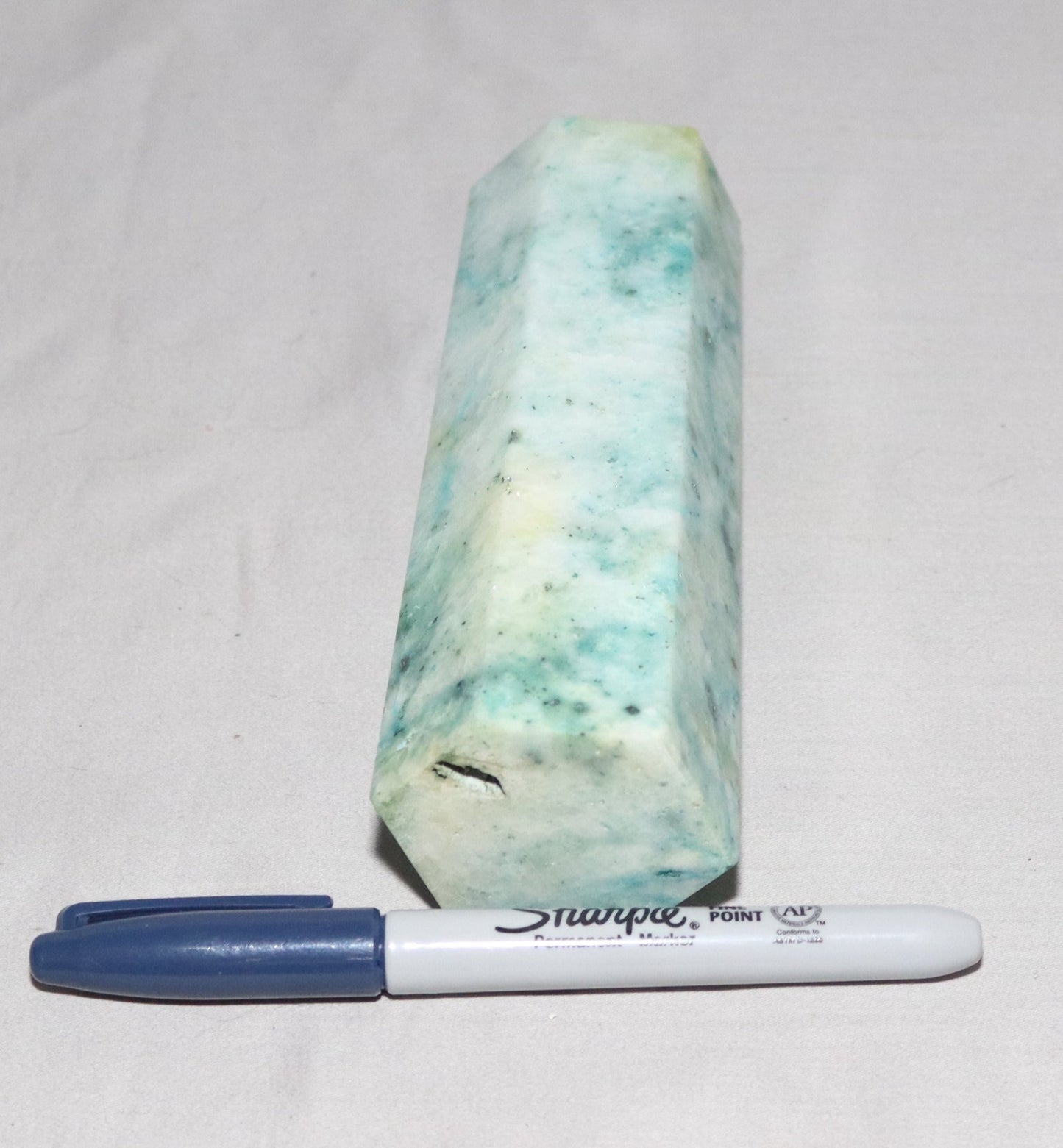 Chrysocolla Obelisk (7.75-15.75″)