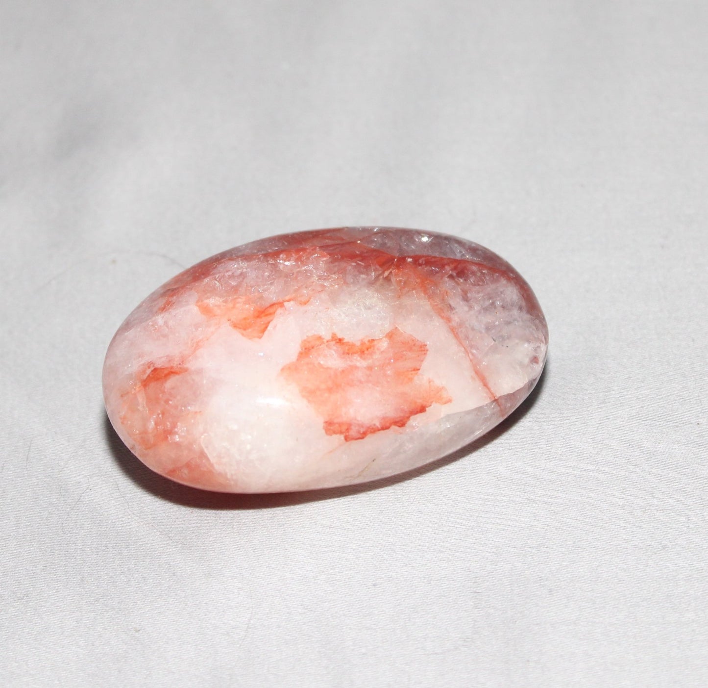 Fire Quartz Palm Stones