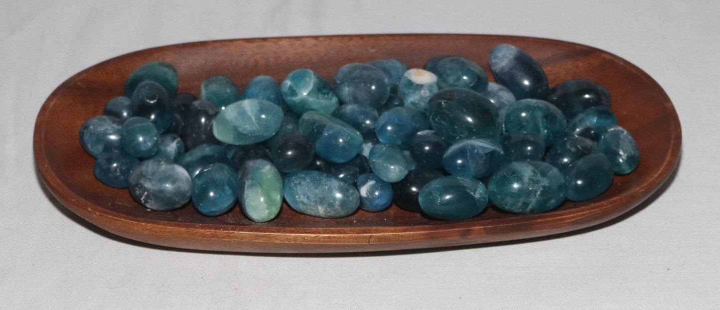 Fluorite - Blue, Tumble Stone