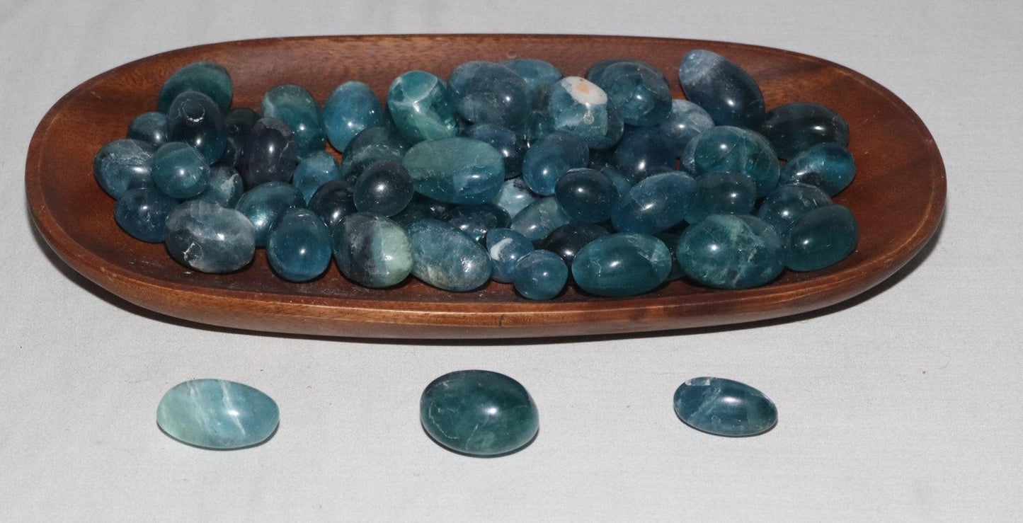 Fluorite - Blue, Tumble Stone