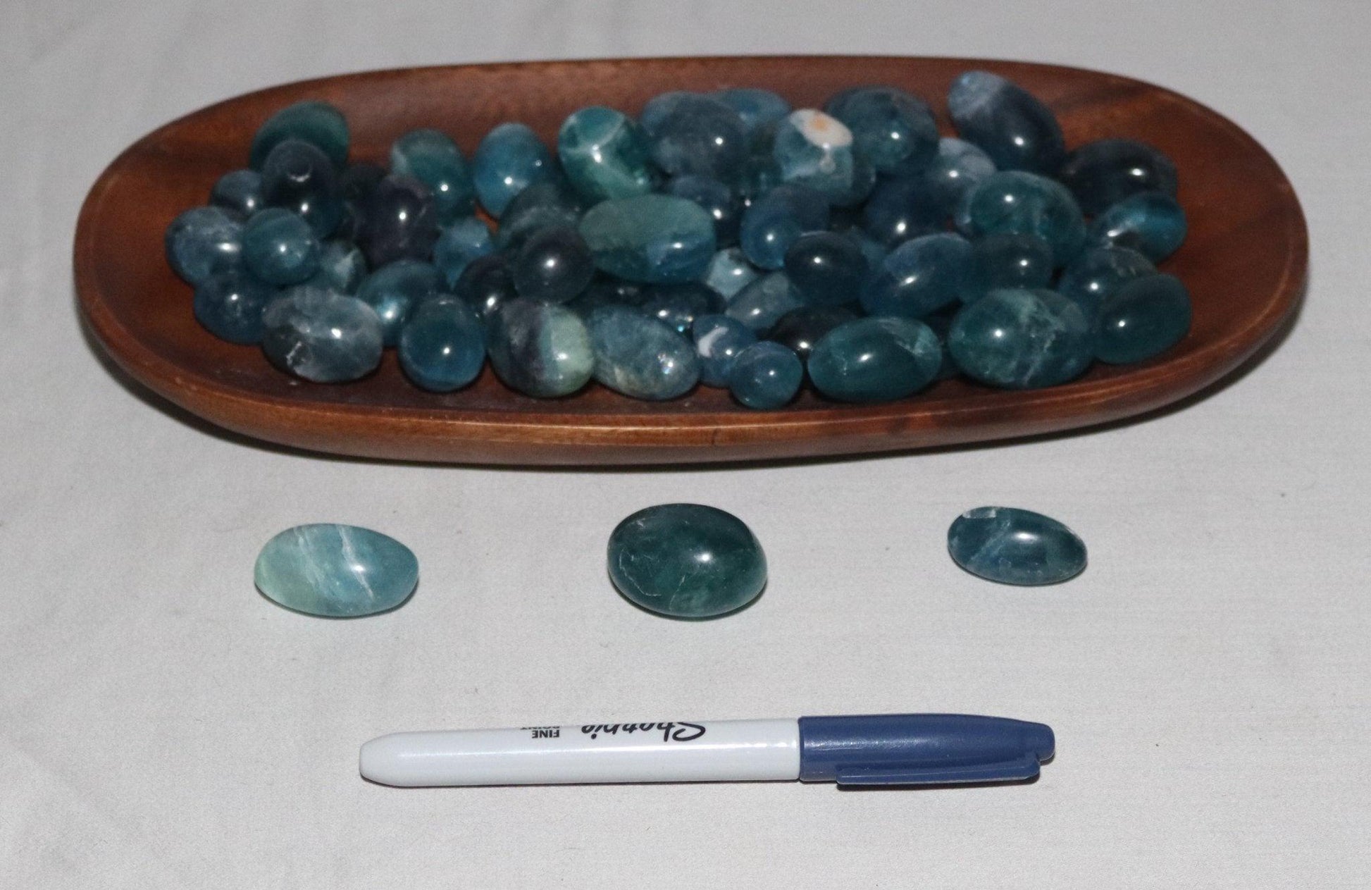 Fluorite - Blue, Tumble Stone