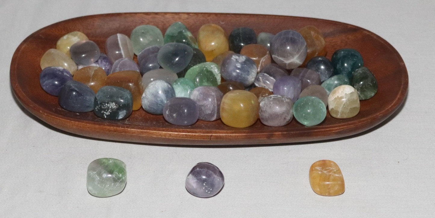 Fluorite - Rainbow Tumble Stone