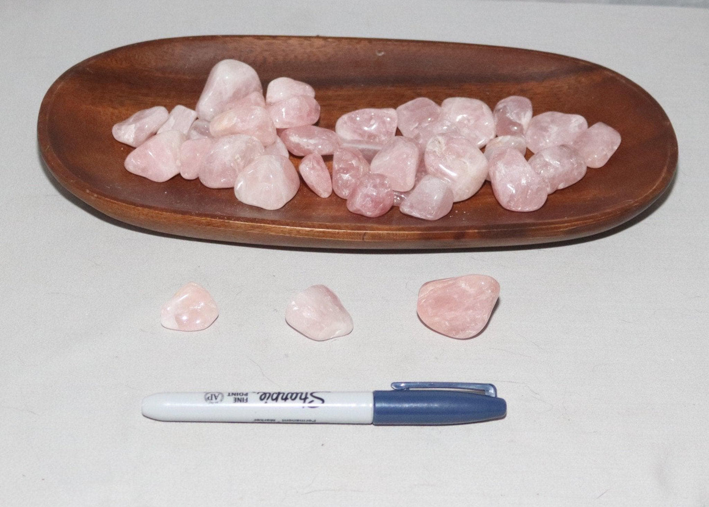 Rose Quartz A Tumbled Stones