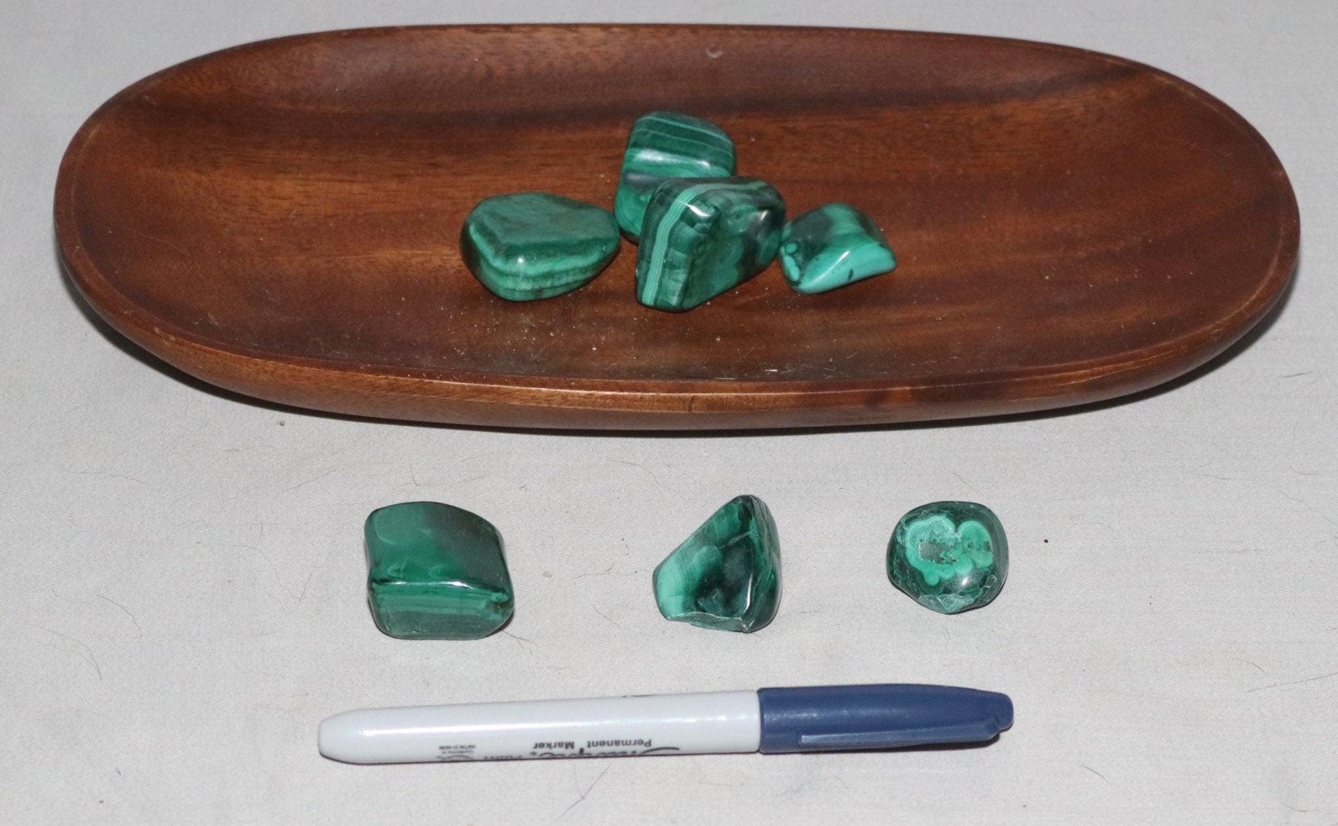 Malachite A Tumbled Stones