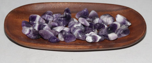 Amethyst Chevron A Tumble Stones