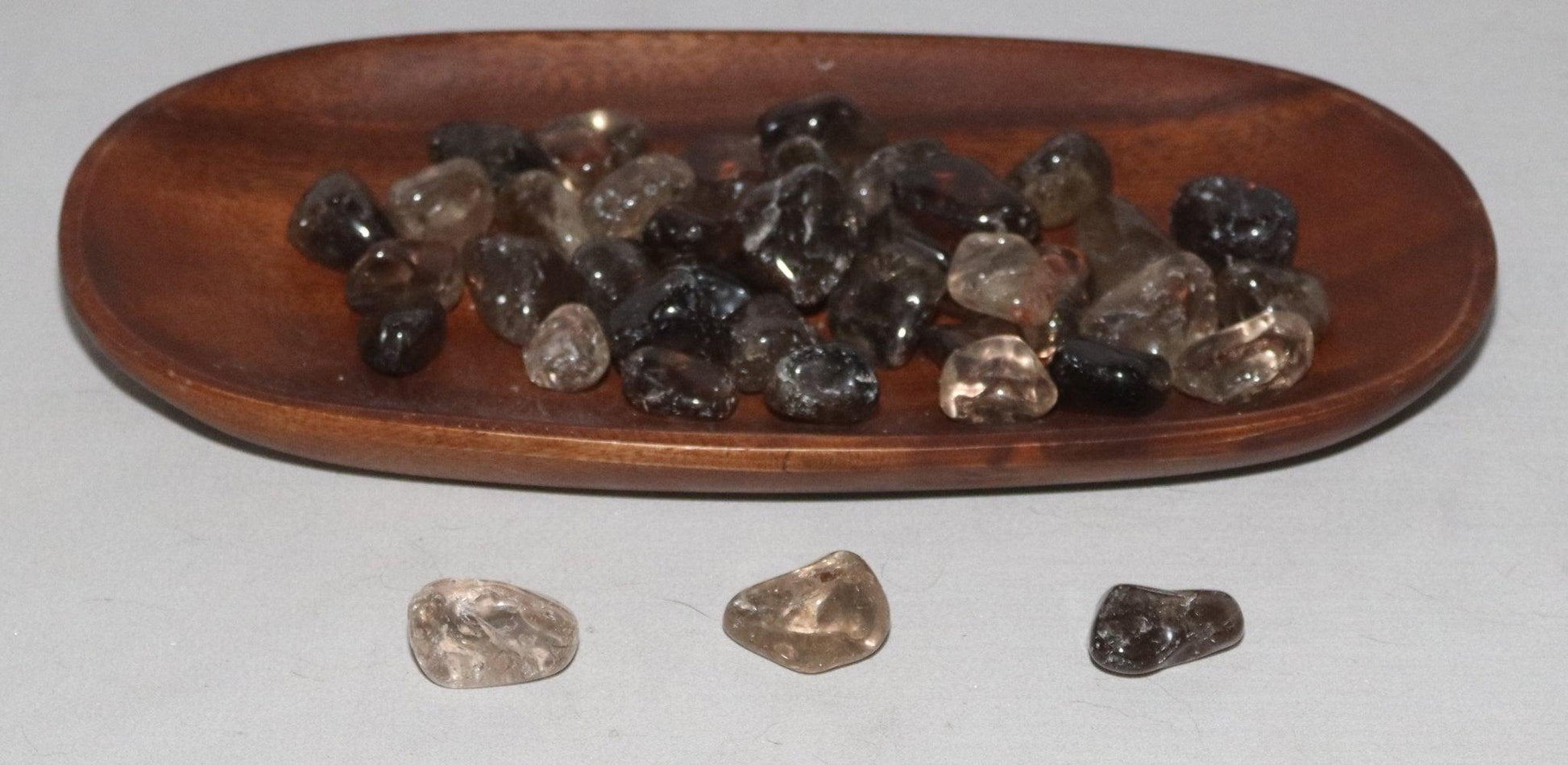 Smokey Quartz A Tumbled Stones