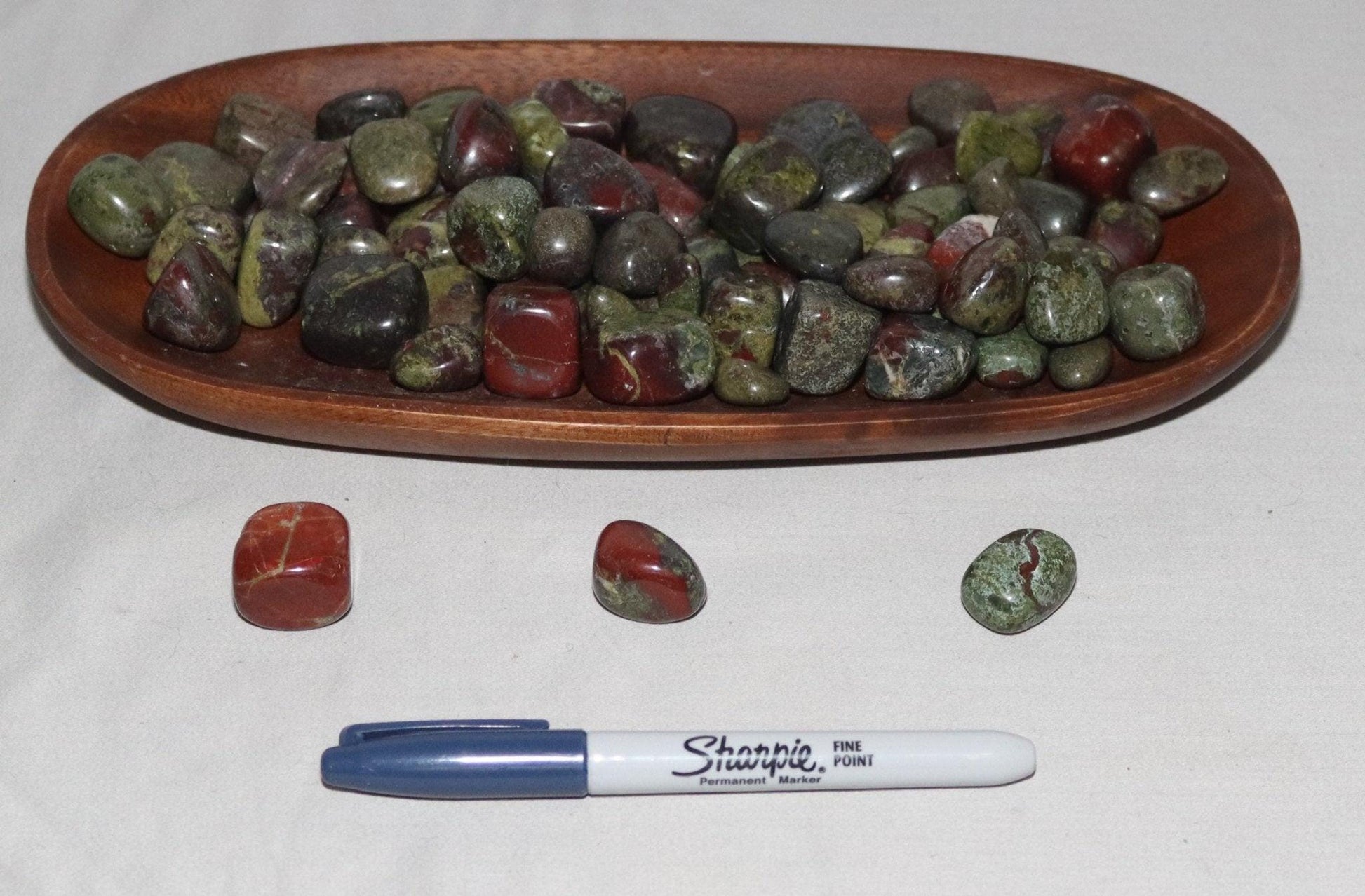 Bloodstone Jasper Tumble Stone