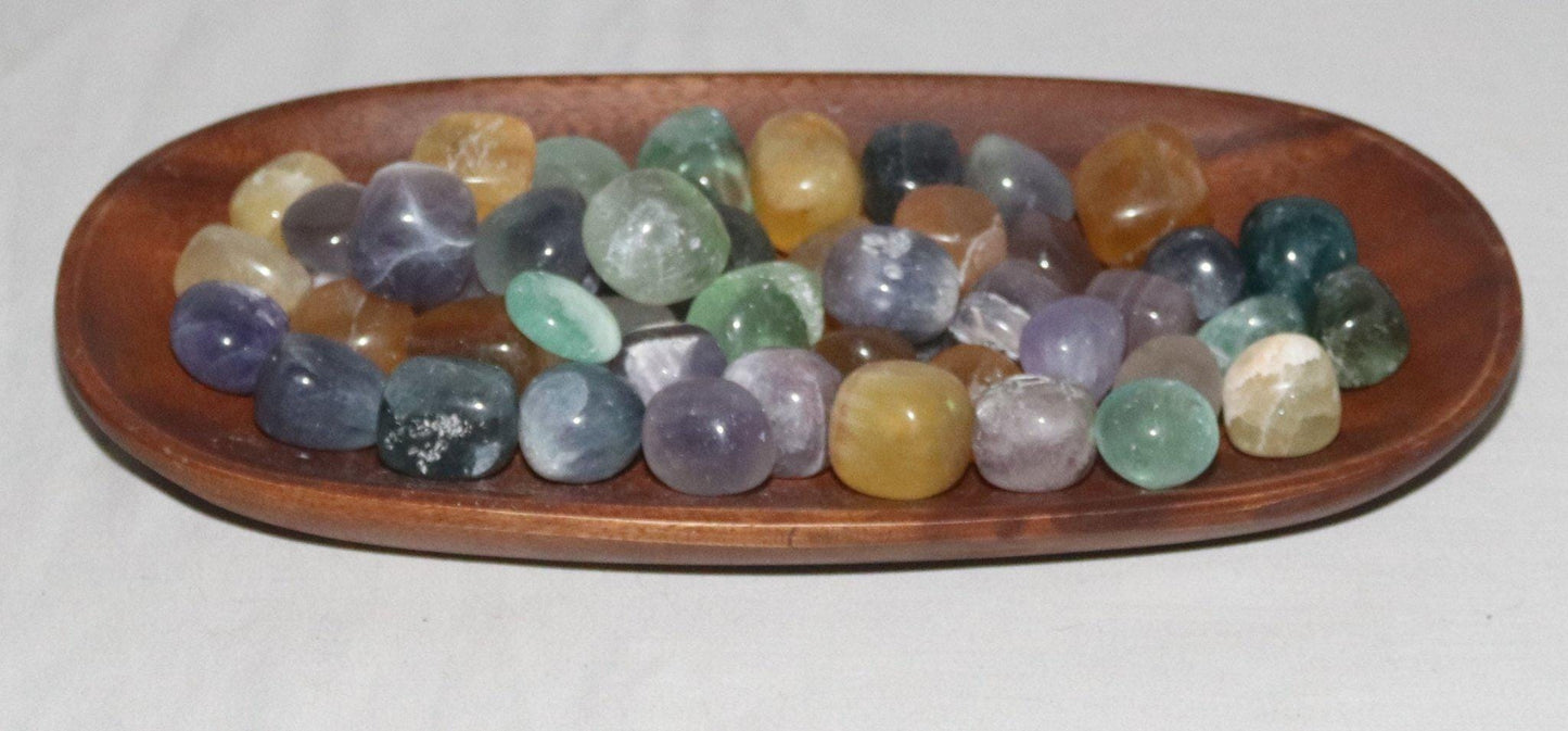 Fluorite - Rainbow Tumble Stone