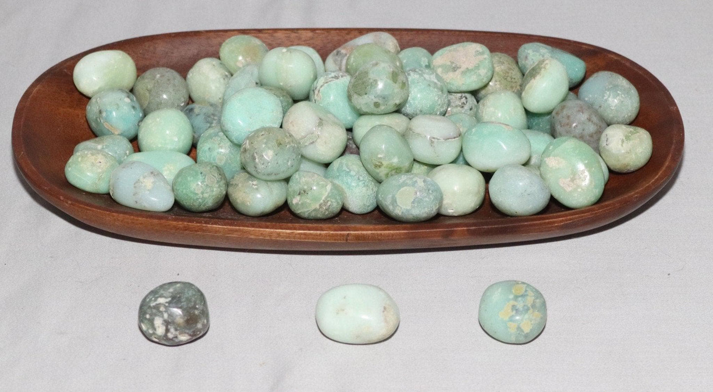 Chrysoprase, Green - Tumble Stone