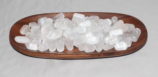 Selenite Tumble Stone