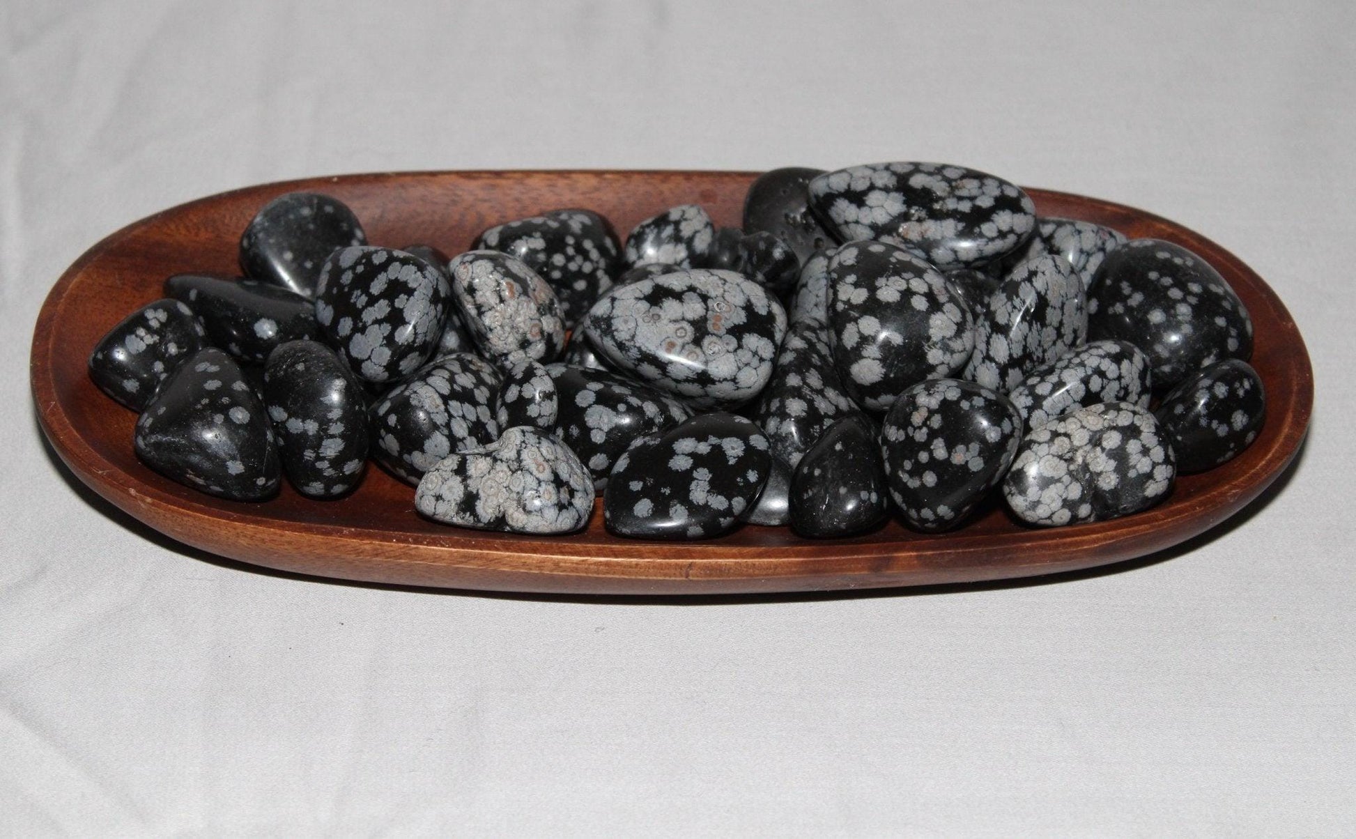 Snowflake Obsidian Pebbles