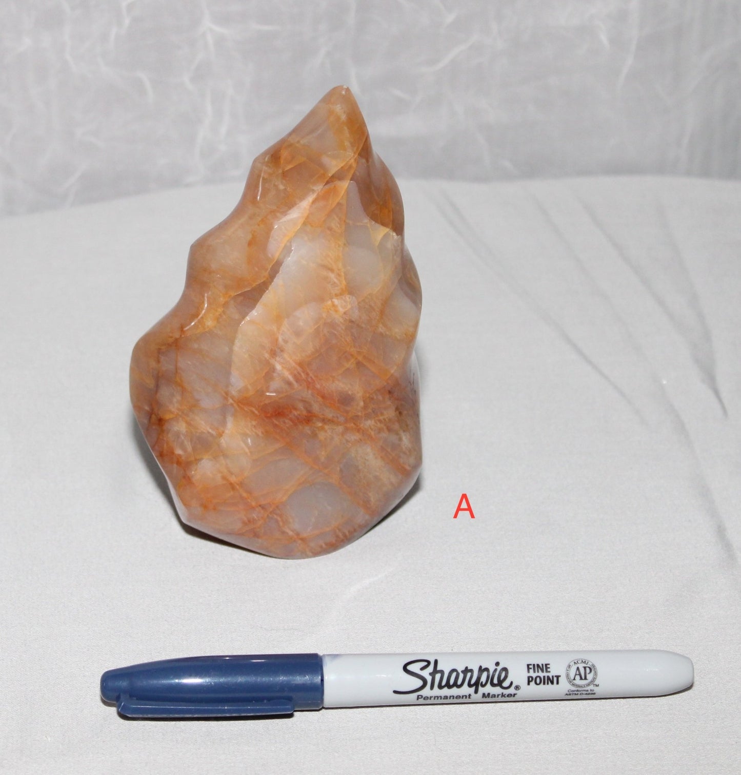 Peach Moonstone Flame (3-5")