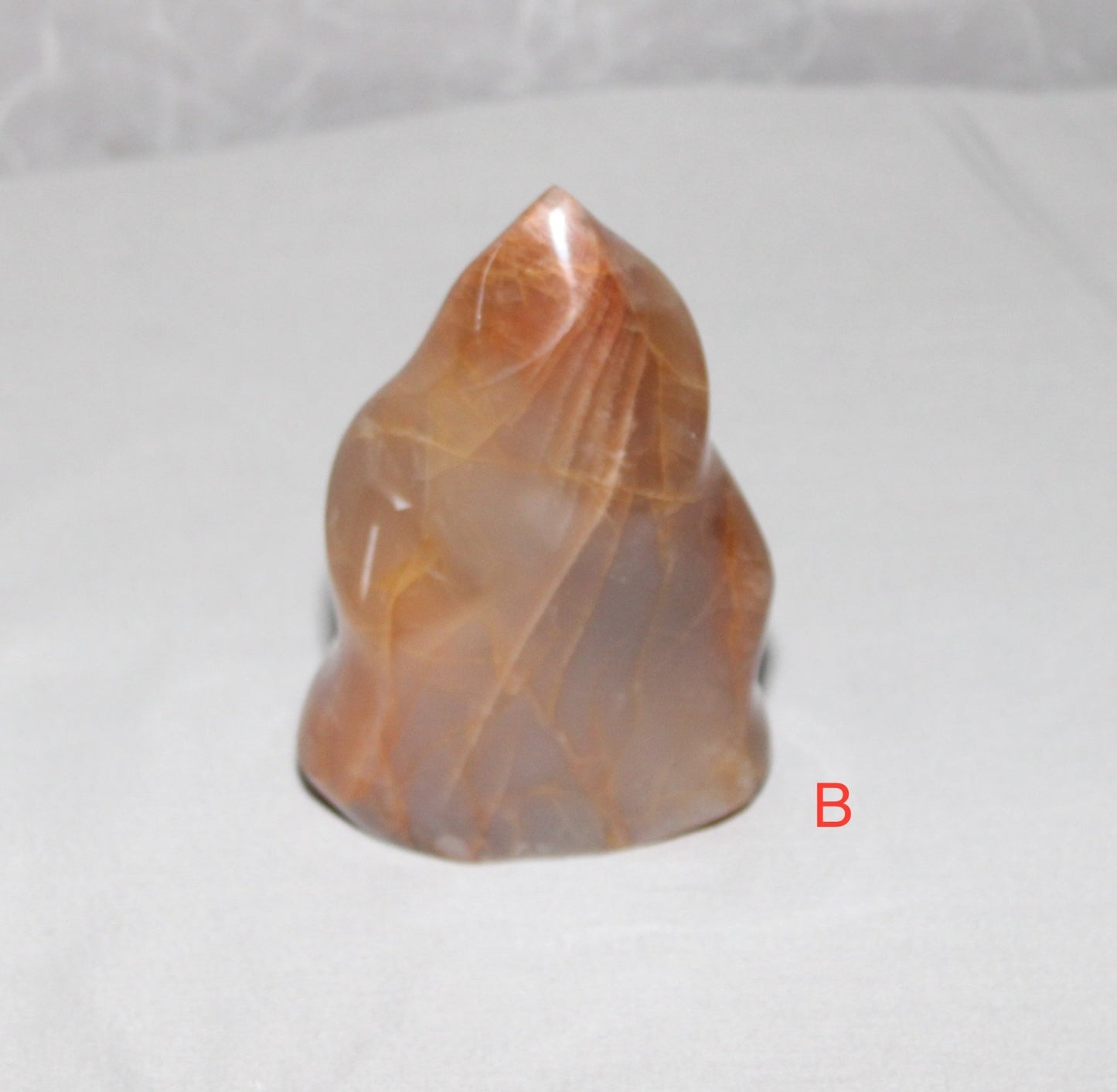 Peach Moonstone Flame (3-5")