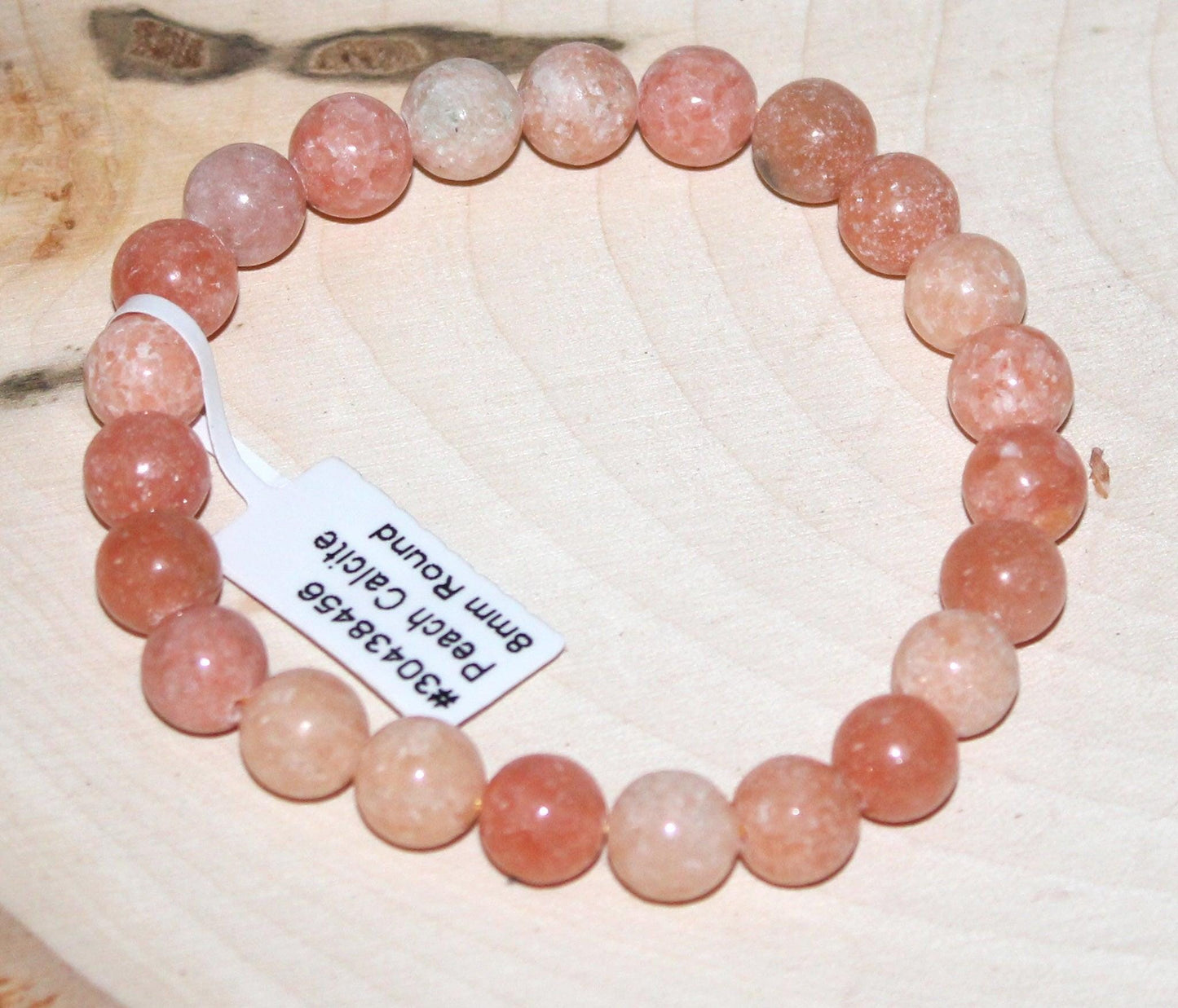 Pink Calcite Bracelet 8mm