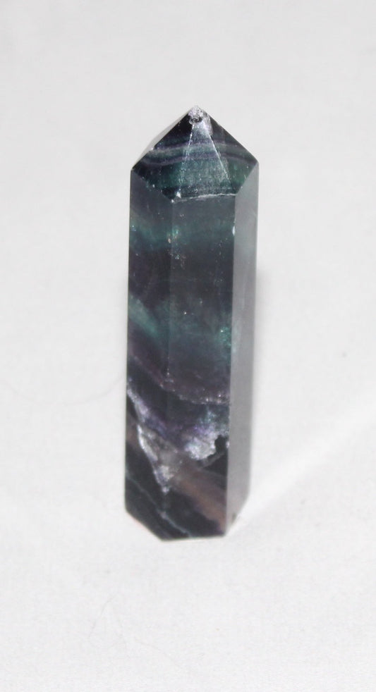 Rainbow Fluorite Obelisk