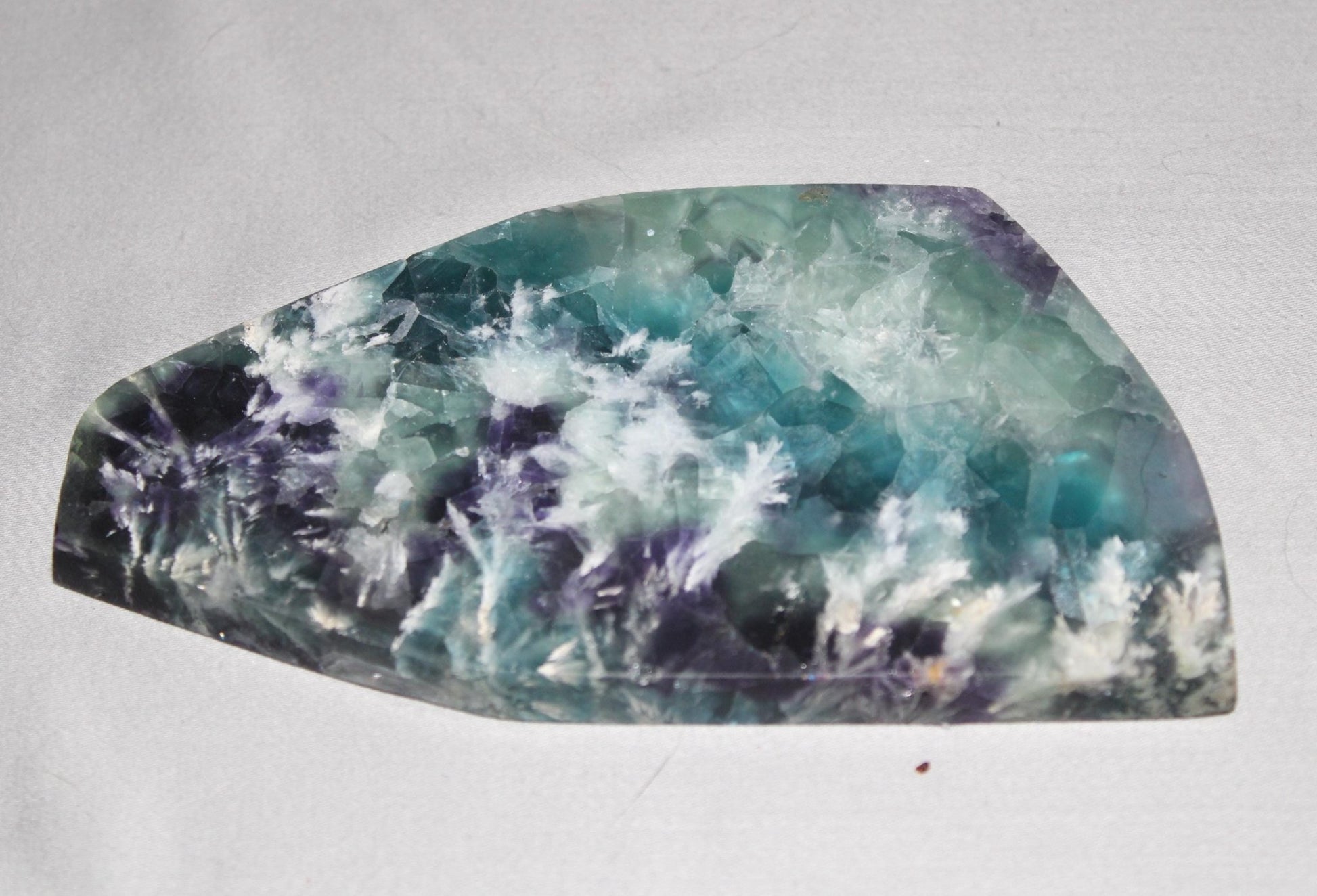 Rainbow Fluorite Slab