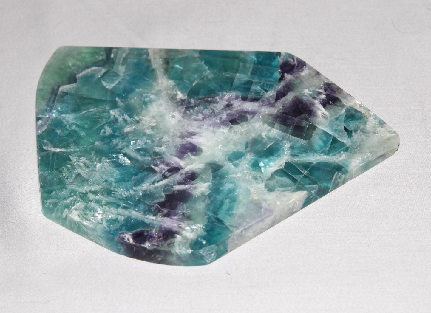 Rainbow Fluorite Slab