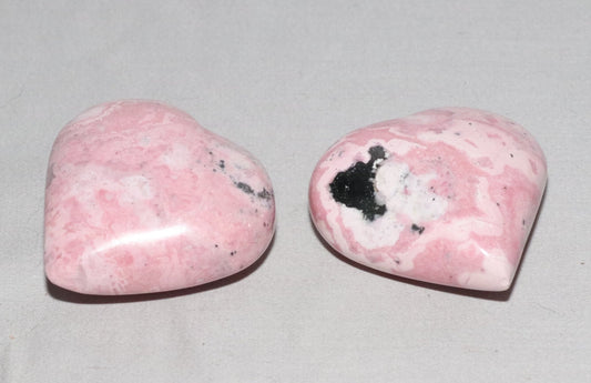 Rhodonite Heart 2"