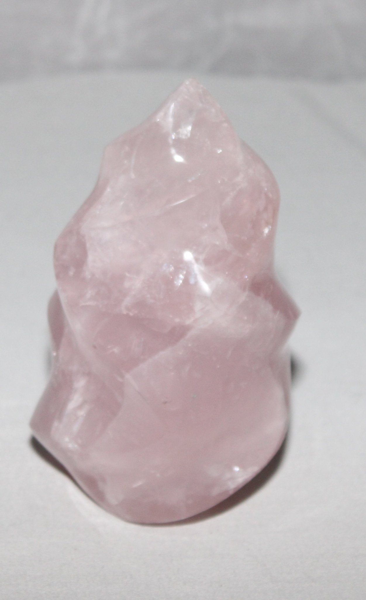 Rose Quartz Flame (4-5")