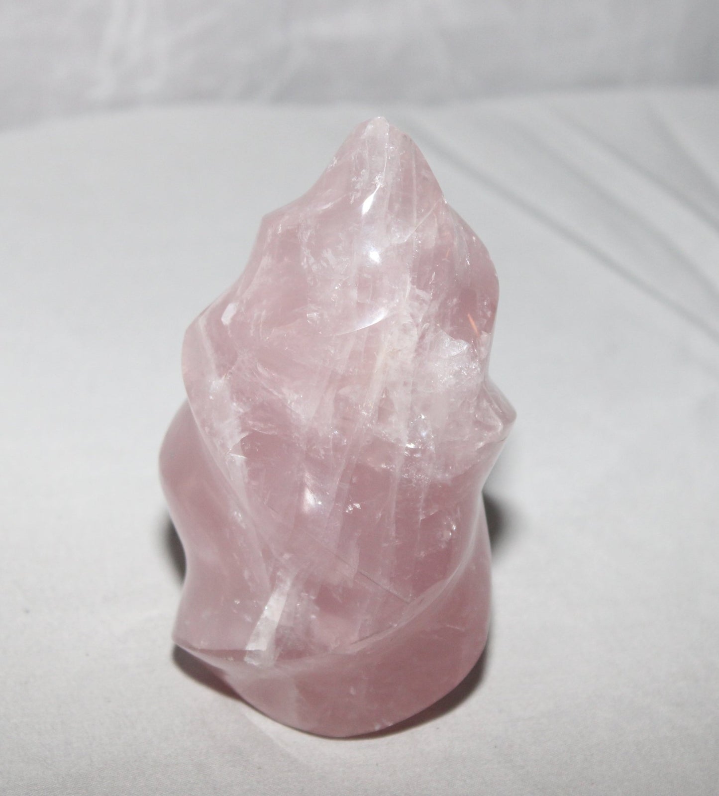 Rose Quartz Flame (4-5")