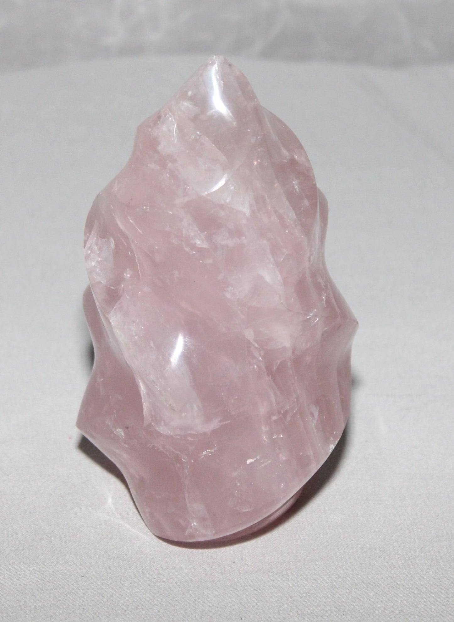 Rose Quartz Flame (4-5")