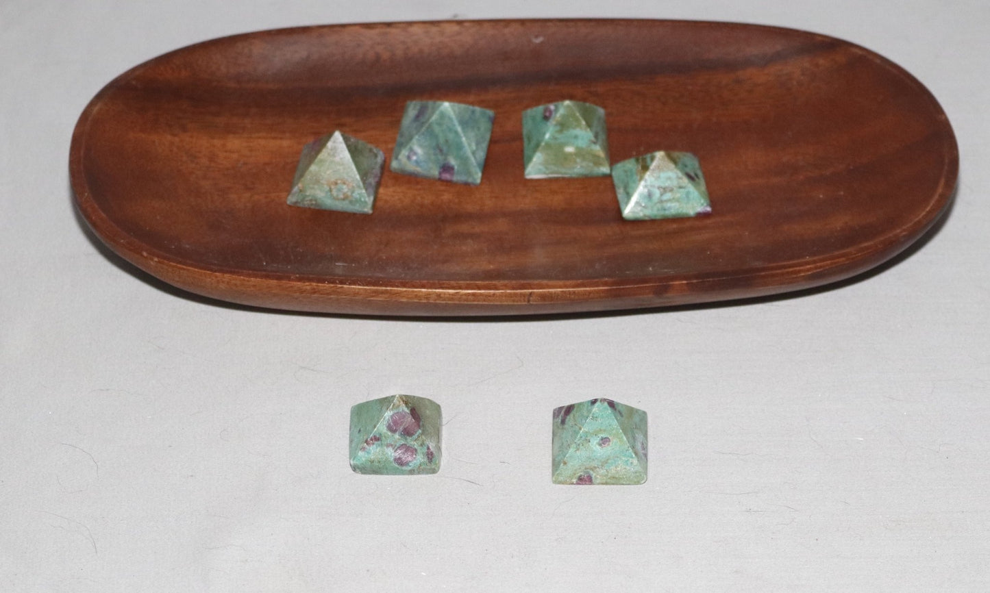 Ruby Zoisite Pyramid (1-1.25″)