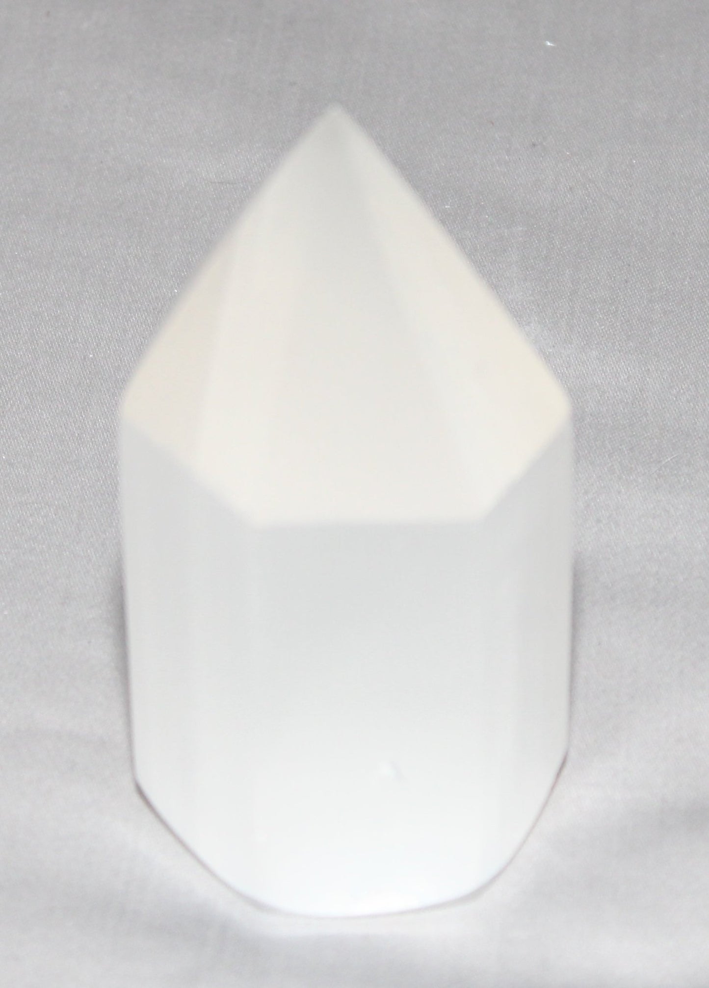 Selenite Obelisk 4"