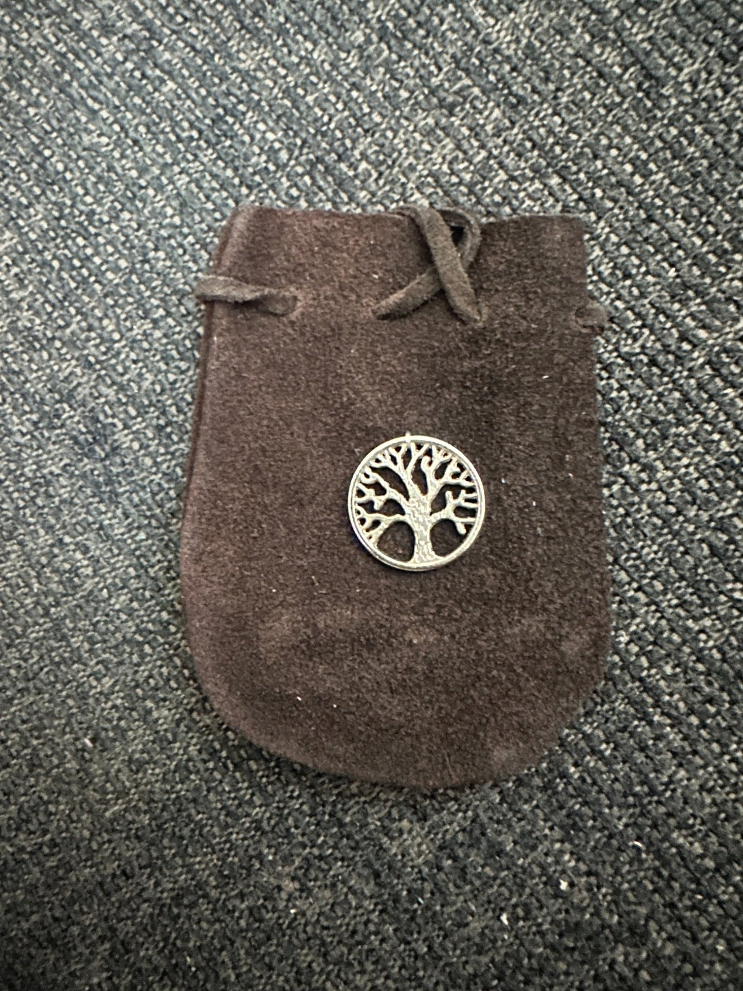 Suede Rounded Pouch (3.25" x 2.75")