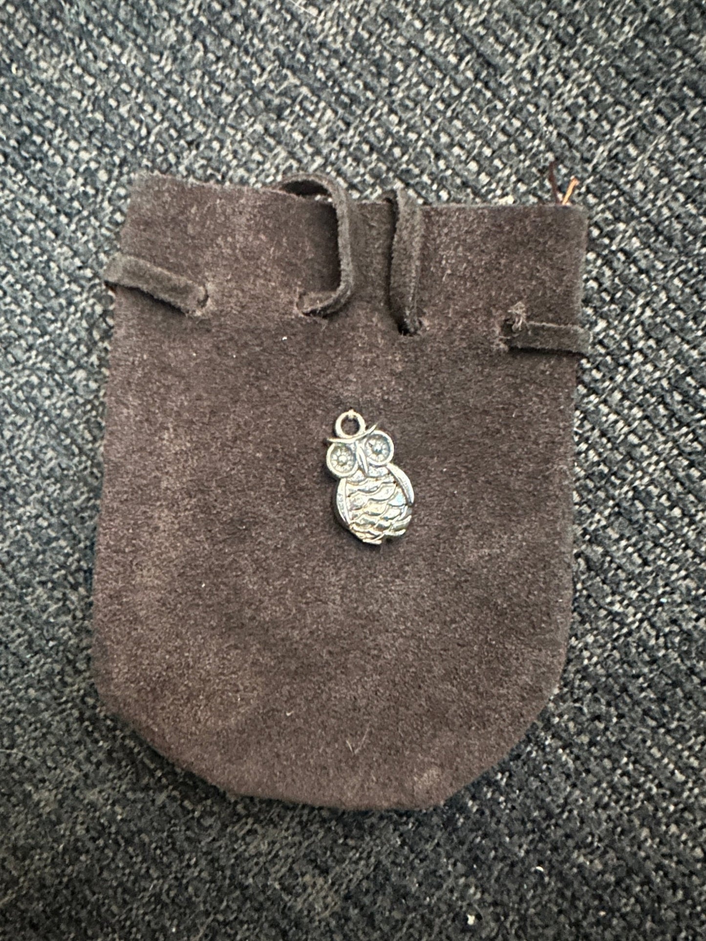 Suede Rounded Pouch (3.25" x 2.75")