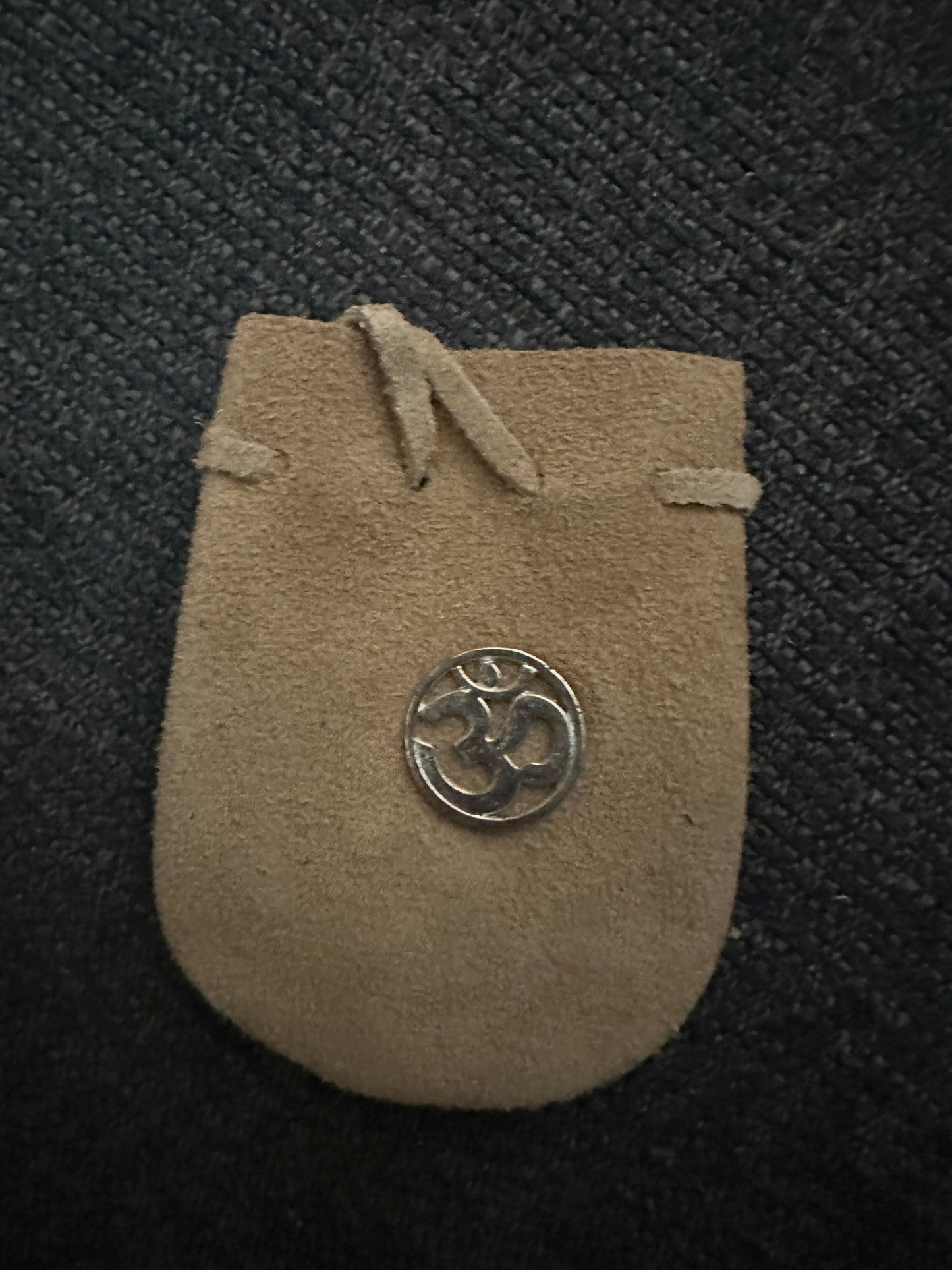 Suede Rounded Pouch (3.25" x 2.75")