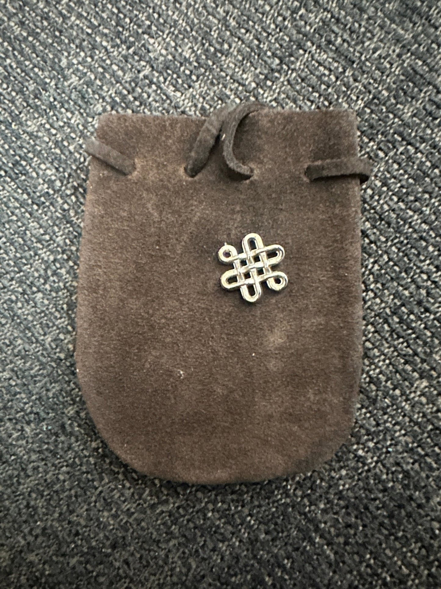 Suede Rounded Pouch (3.25" x 2.75")