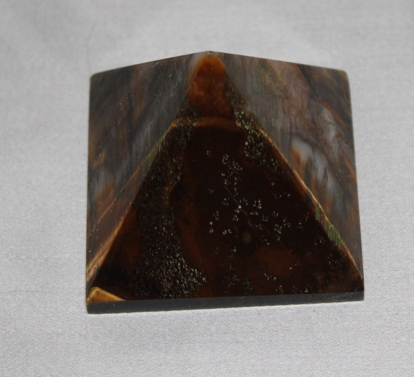 Tigers Eye Pyramid